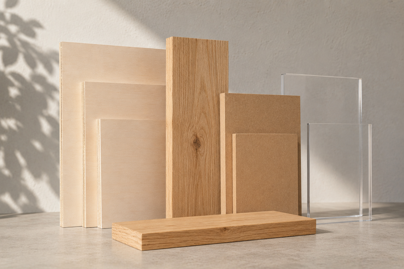 Matériaux travaillés par LaserPopWood
